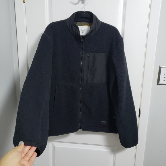 HERSCHEL Black Fleece Jacket - Picture 2 of 9